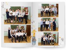 Выпускной альбом для 1 4 класса Жирафики Москва Санкт-Петербург заказать выпускной альбом